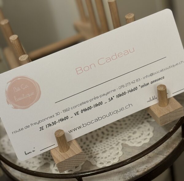 Bon cadeau