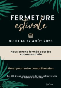 Vacances été