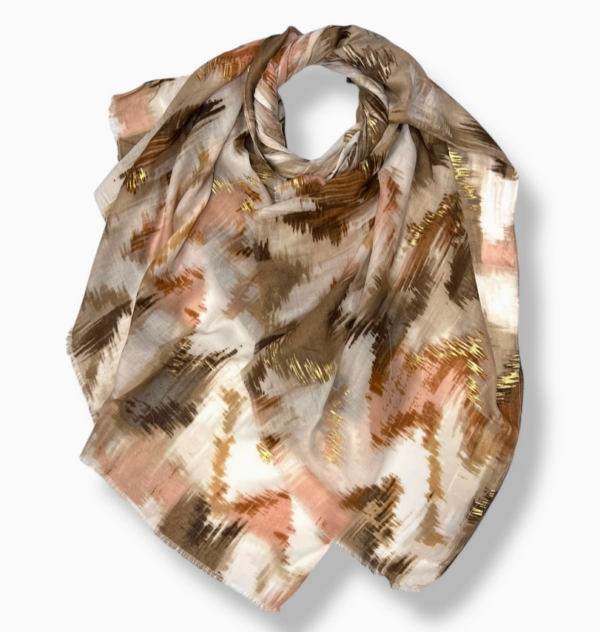 Foulard_Ikatmarron
