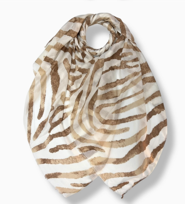 Foulard_Zèbrebeige