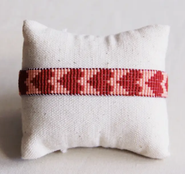 Braceletcoeur_bordeau