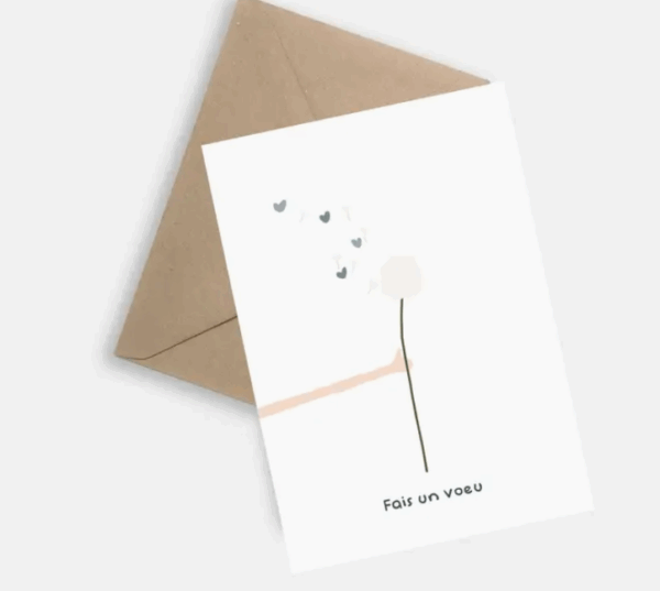 Carte_Fais un voeux