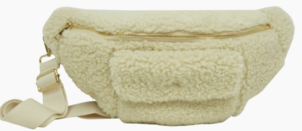 Sac banane moumoute blanc
