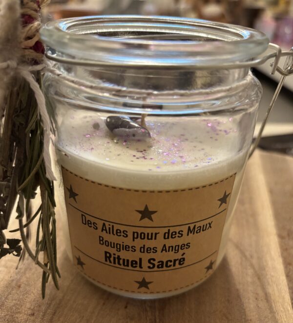 Bougie rituel sacre