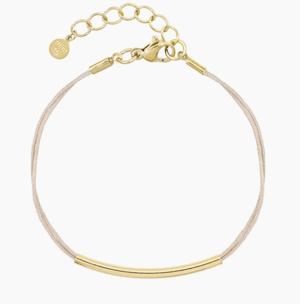Bracelet Tube it champagne