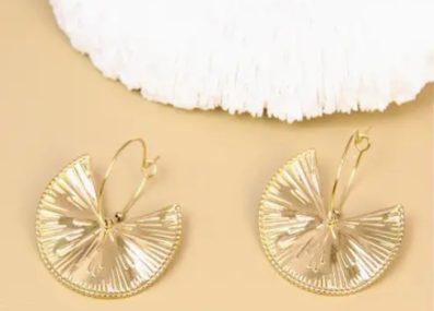 Boucle oreille soleil