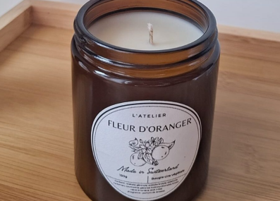 Bougie_Fleur d'oranger
