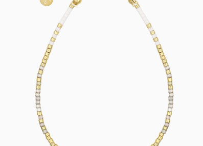 Bracelet Dolce sable blanc