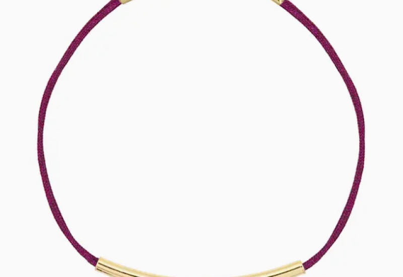 Bracelet Tube it aubergine