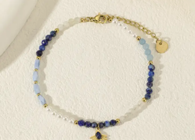 Bracelet_Perlesbleu