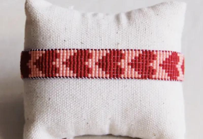 Braceletcoeur_bordeau