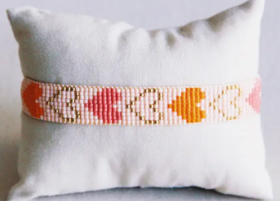 Braceletcoeur_saumon