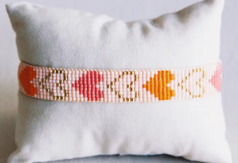 Braceletcoeur_saumon