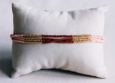 Braceletmiyukiquadruplebordeau