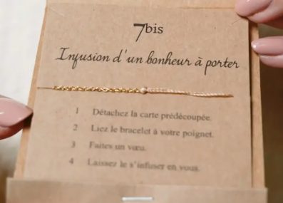 Braceletportebonheurbeige