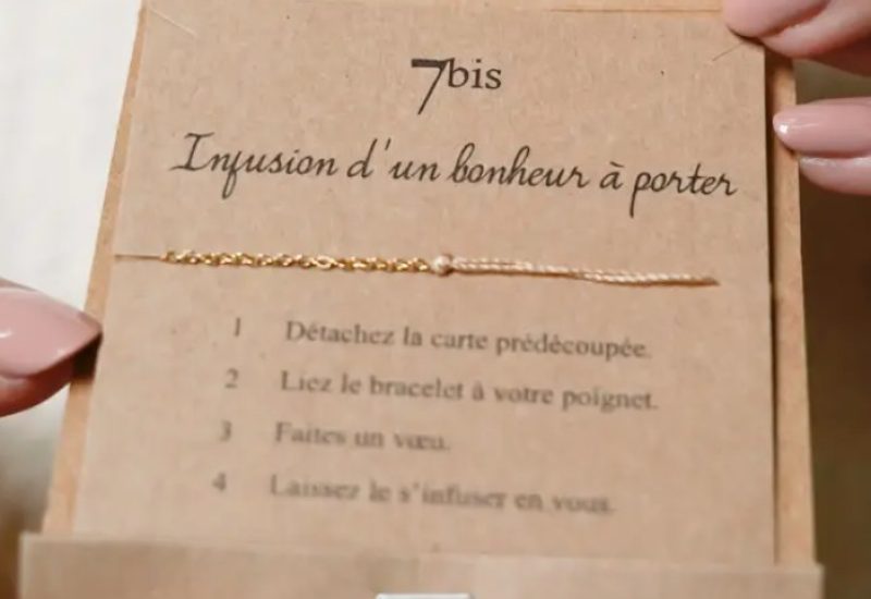 Braceletportebonheurbeige