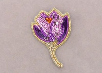 Broche Morado