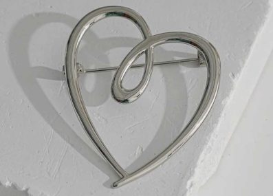 Broche_coeurargente