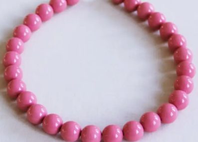 Collier XXL rose