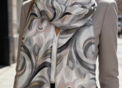 Foulard Machia noir