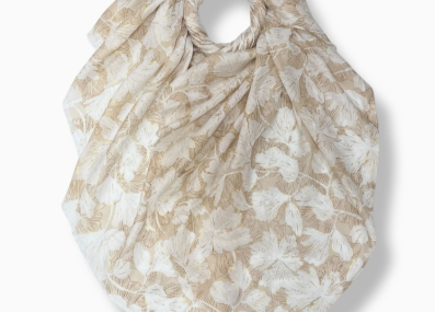 Foulard_Florabeige