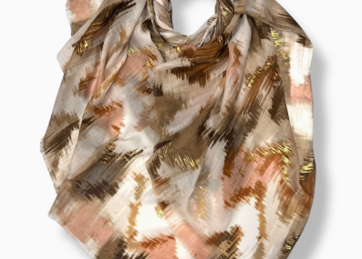 Foulard_Ikatmarron