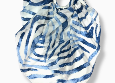 Foulard_Zèbrebleu