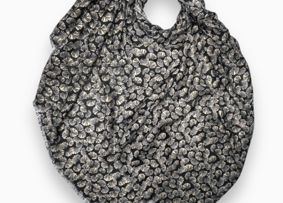 Foulard_coquilles noir