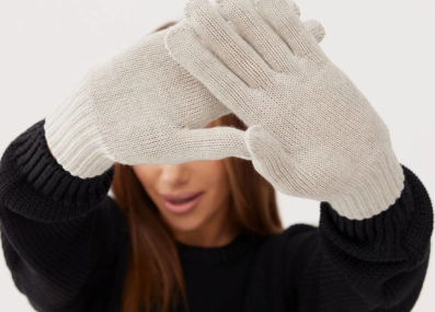 Gants Classy _ gris 2