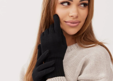 Gants Classy _ noir
