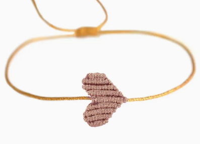 Ibiza_braceletcoeurchampagne