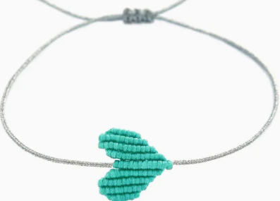 Ibiza_braceletcoeurturquoise