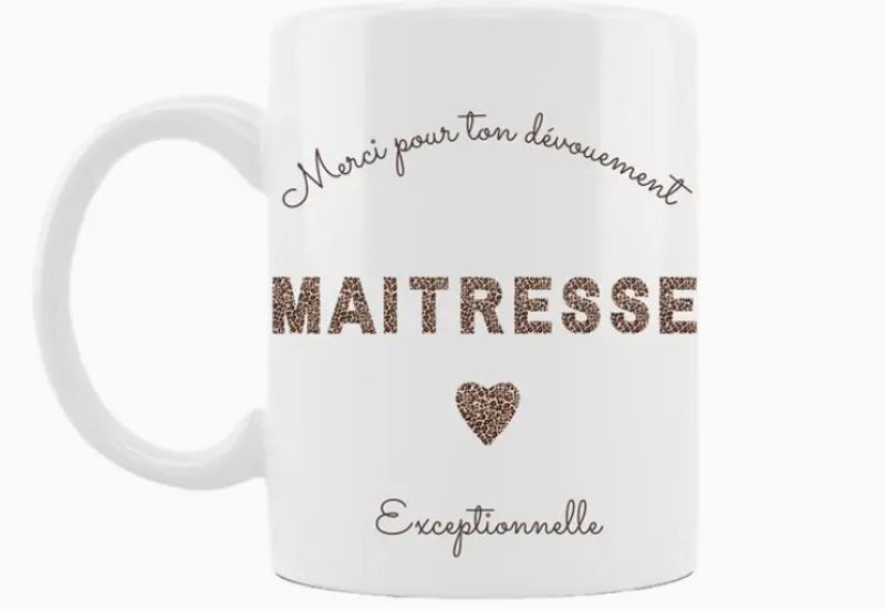 Mug maitresse