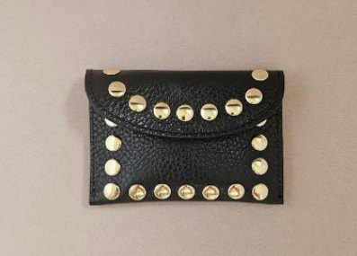 Porte carte Rock noir
