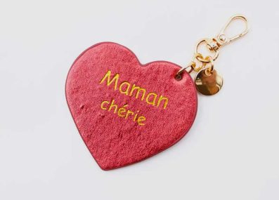 Porte-clé_maman-rouge