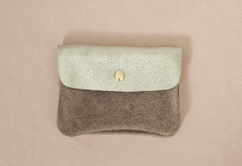 Porte monnaie kangoobi taupe
