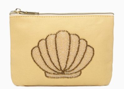 Trousse Coquillage jaune
